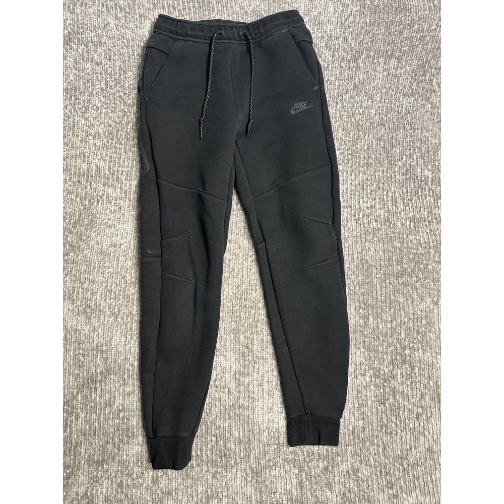 Nike Tech Fleece Joggers Pants Mens Small Black Slim Tapered HV0959-010